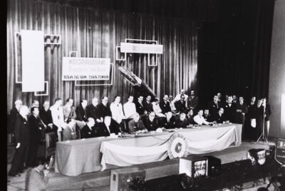 Inauguración cable coaxil Buenos Aires - Mar del Plata