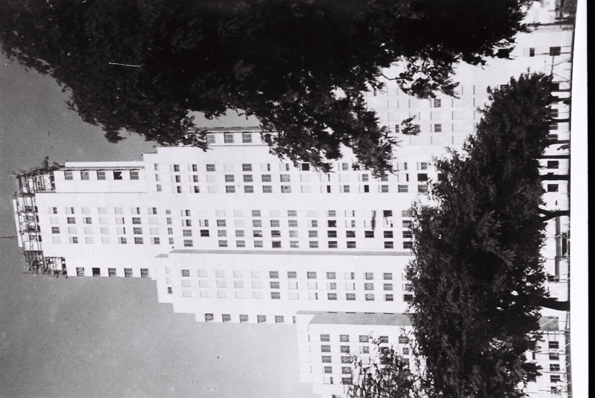 Edificio Kavanagh en construcción