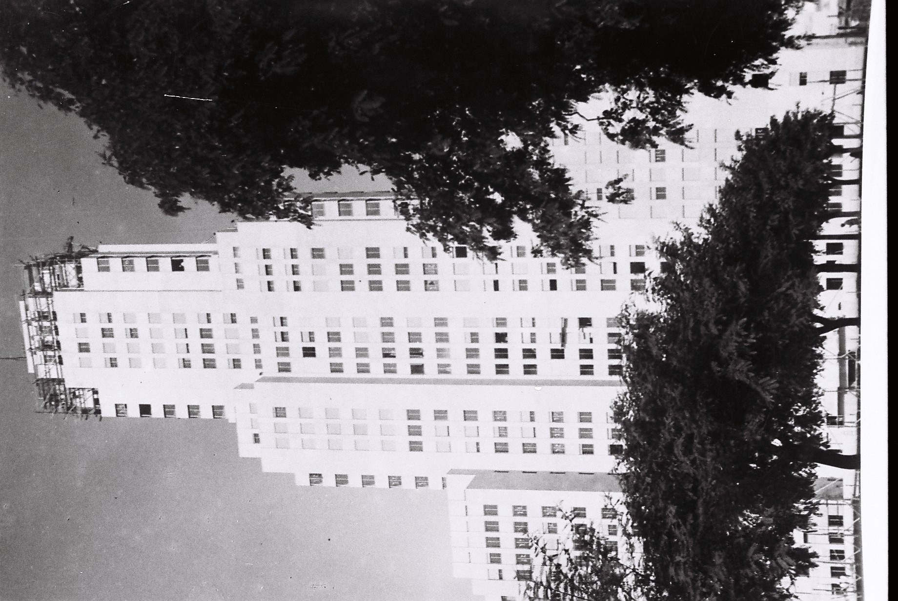 Edificio Kavanagh en construcción