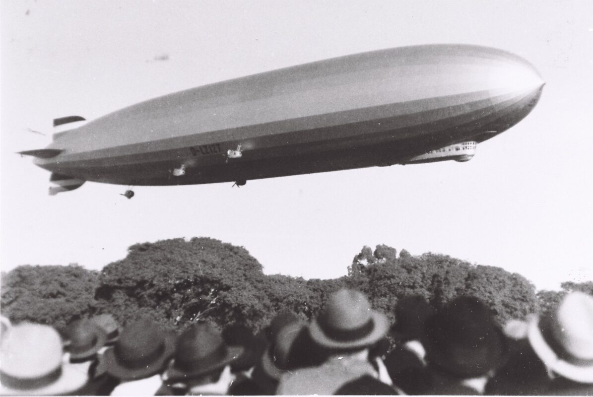 Antes del aterrizaje en Campo de Mayo
