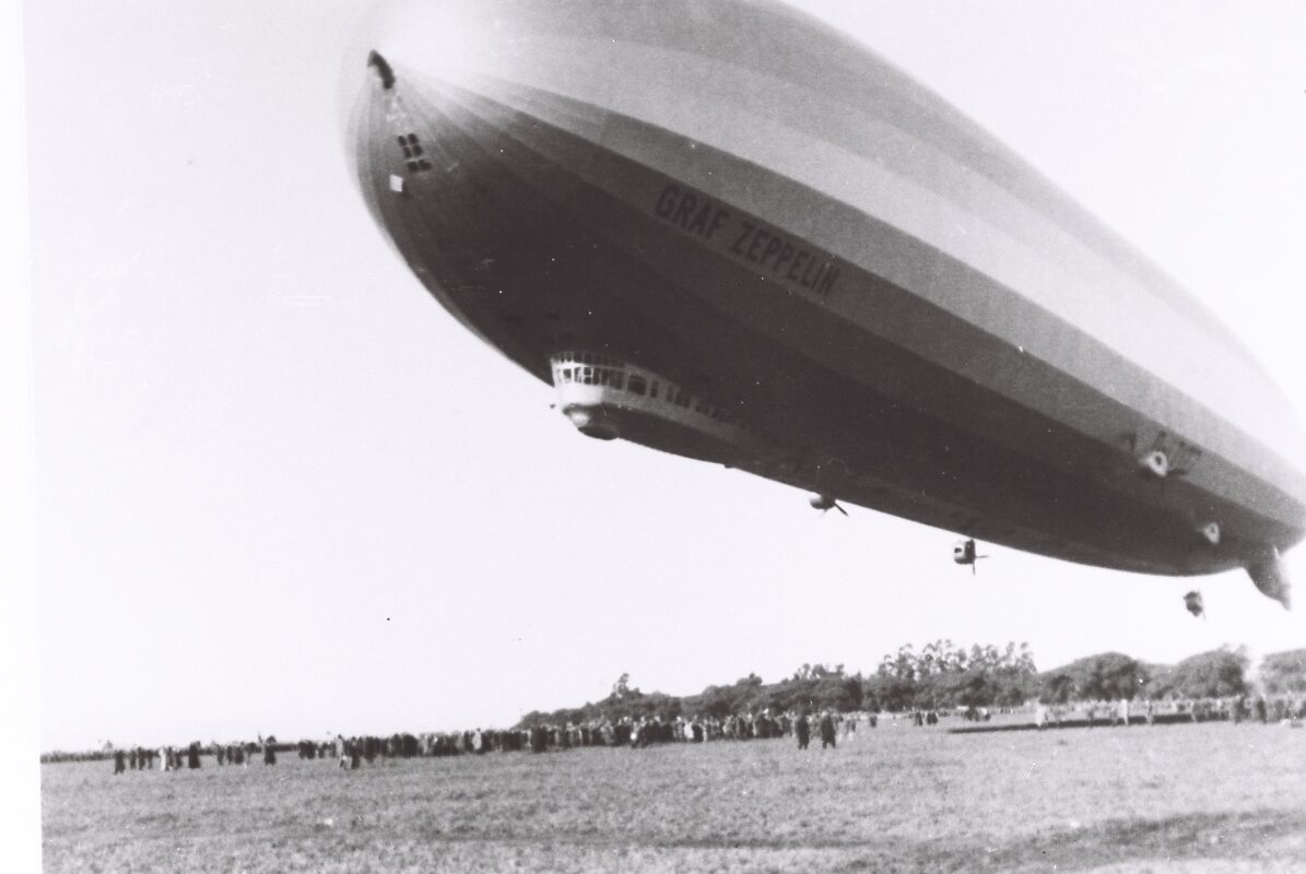 Zeppelin sobre Campo de Mayo