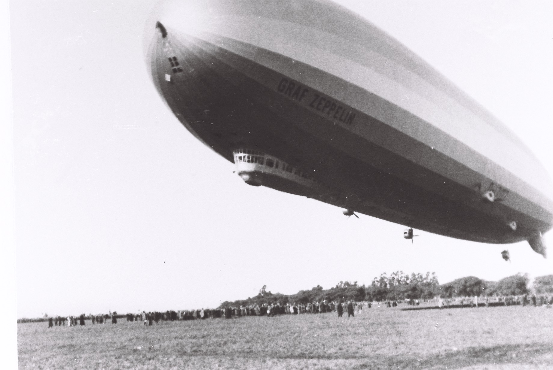 Zeppelin sobre Campo de Mayo