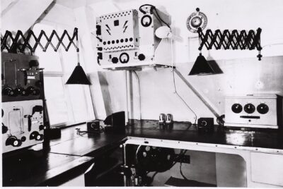 Sala de control del Zeppelin