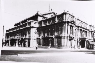 Vista del Teatro Colón